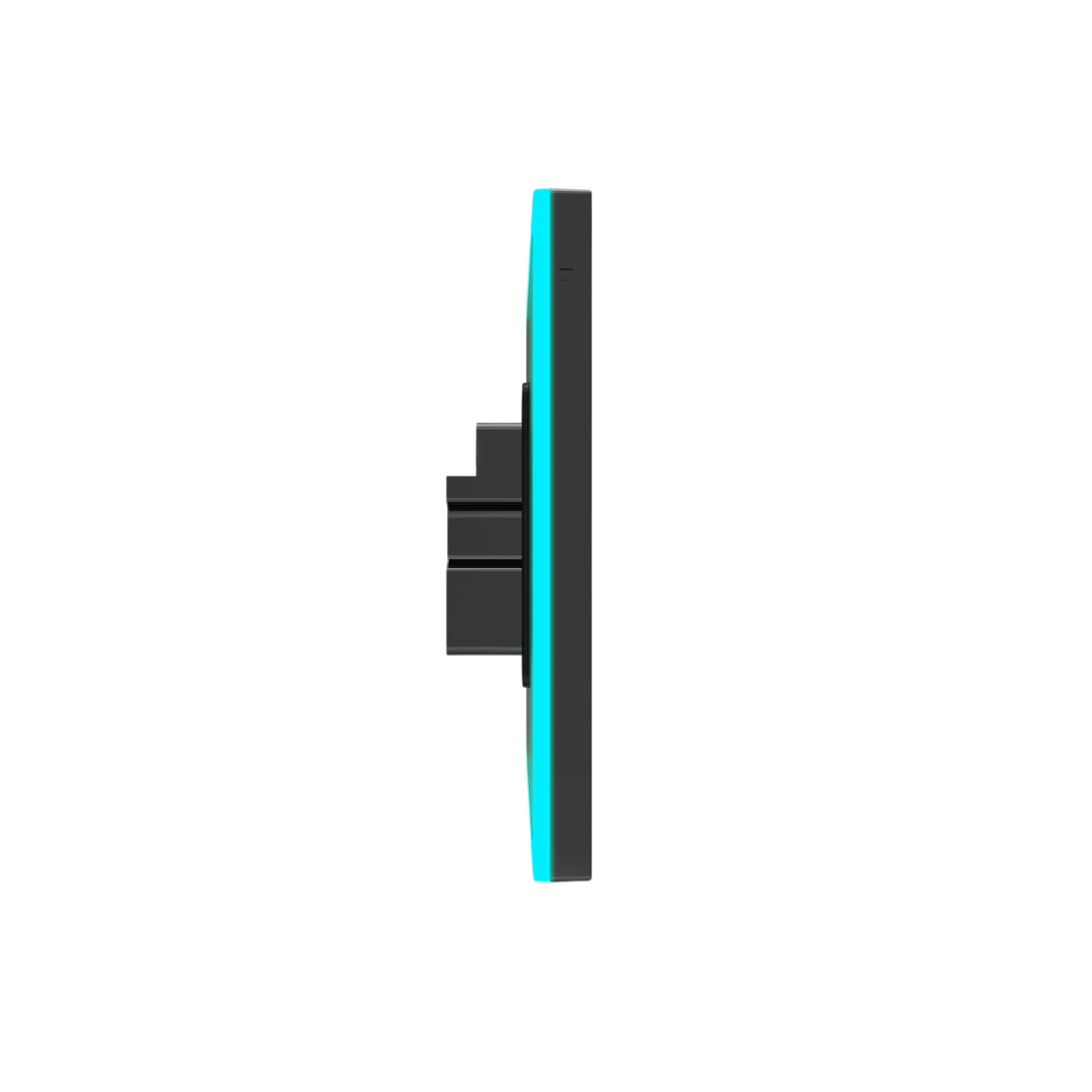 Vista lateral del HOMIQ Smart Home Panel 10.1